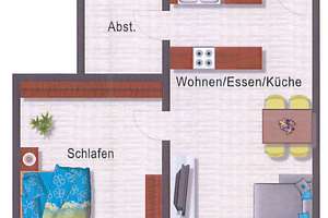 ++ ENERGIEEFFIZIENZ + LAGE: großzügige 2-Zimmer-Wohnung, Parkett, West-Balkon++TOP Kapitalanlage++ – Robert-Bosch-Str. 24, 64293 Darmstadt-Nord, Darmstadt – Vorschaubild 22