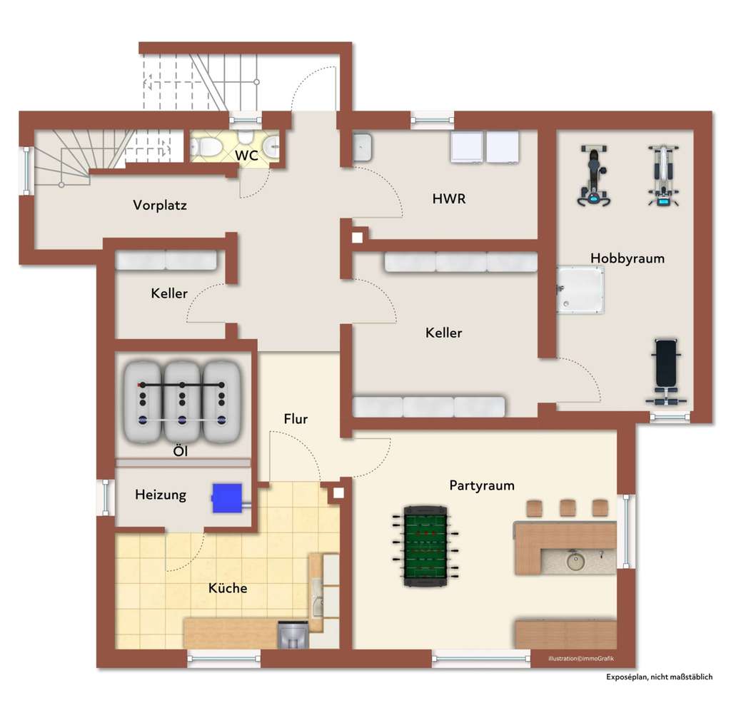 Immobilie in Pommersfelden - Solides EFH mit Doppelgarage in Pommersfelden-Sambach...Geräumiges Zuhause mit Herz - Bild 1