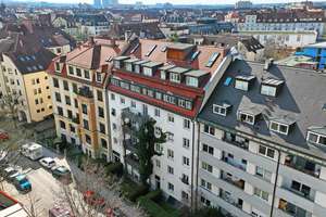 Urbane Wohnidylle im Vinzenzviertel - 3 Zimmer mit Altbauflair und Potential – Hedwigstrasse xx -, 80636 St. Vinzenz, München – Vorschaubild 2