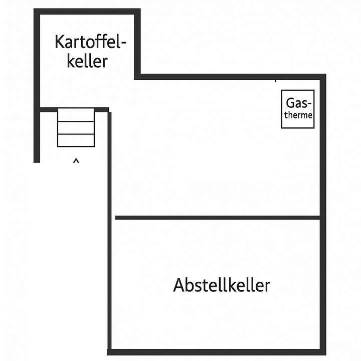 Grundriss Keller