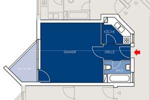 GÜNTZELKIEZ IN WILMERSDORF
RENOVIERTE 1-ZIMMER-WOHNUNG MIT BALKON UND AUFZUG – Die vollständige Adresse der Immobilie erhältst du vom Anbieter., 10717 Wilmersdorf, Berlin – Vorschaubild 11
