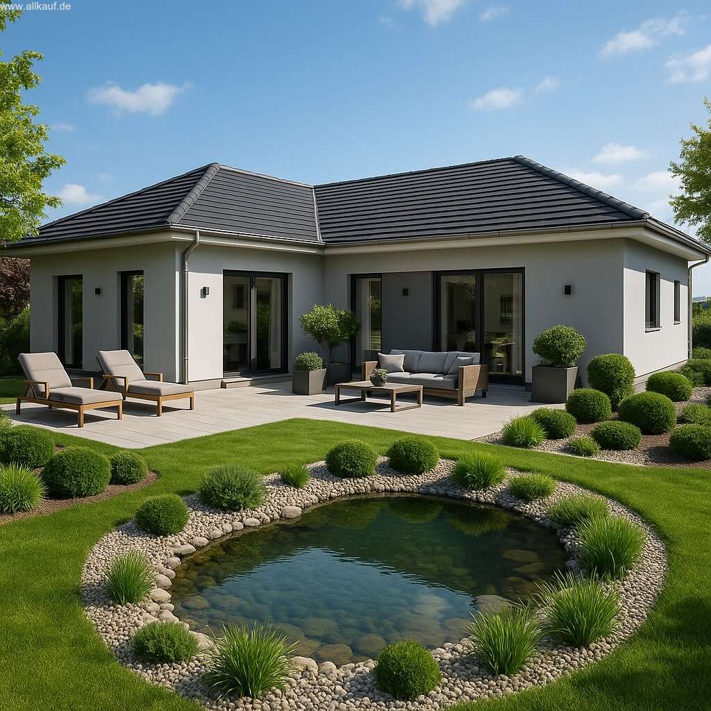 Wohnen auf einer Ebene - barrierefrei und modern! inkl. Grundstück!