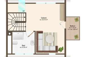 Wunderschöne Neubau-Doppelhaushälfte in Vaterstetten bei München in Aufbereitung für Sie! Haus 1 – Die vollständige Adresse der Immobilie erhältst du vom Anbieter., 85591 Vaterstetten – Vorschaubild 4