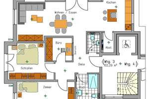 Helle 4-Zimmer-Wohnung mit Balkon + Einbauküche + Fahrstuhl – Rainweg 99, 69121 Ziegelhausen, Heidelberg – Vorschaubild 3