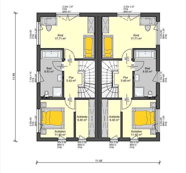 Grundriss Gemello-SD-147 OG