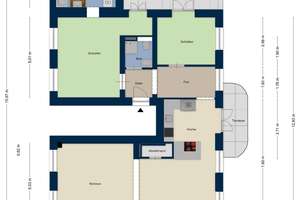 Stilvolle Gartengeschosswohnung im historischen Herrenhaus – 50997 Meschenich, Köln – Vorschaubild 15
