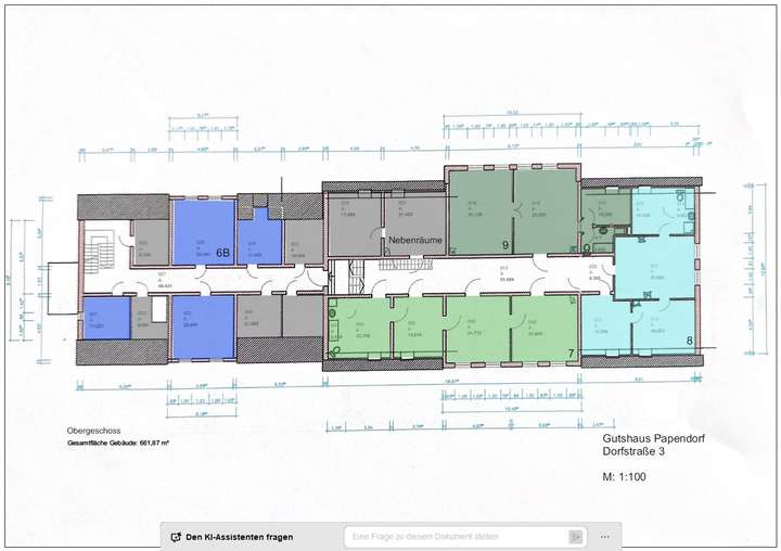 Grundriss Obergeschoss