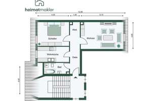 Charmante Dachgeschosswohnung im Denkmal – saniert, hell, gut geschnitten – Die vollständige Adresse der Immobilie erhältst du vom Anbieter., 4105 Zentrum-Nord, Leipzig – Vorschaubild 20