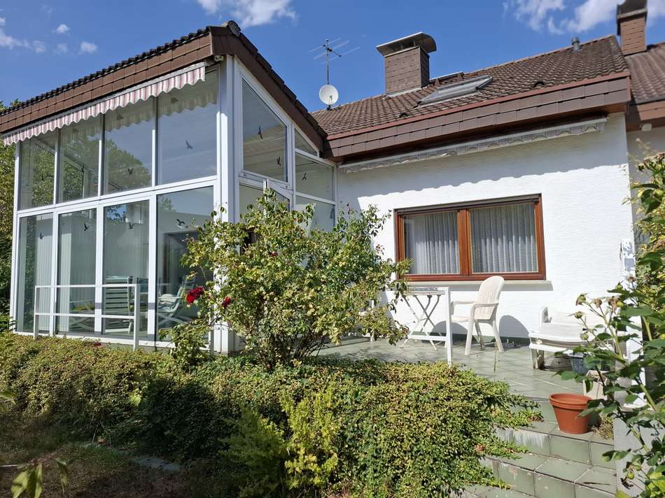 Hausansicht - Gartenseite