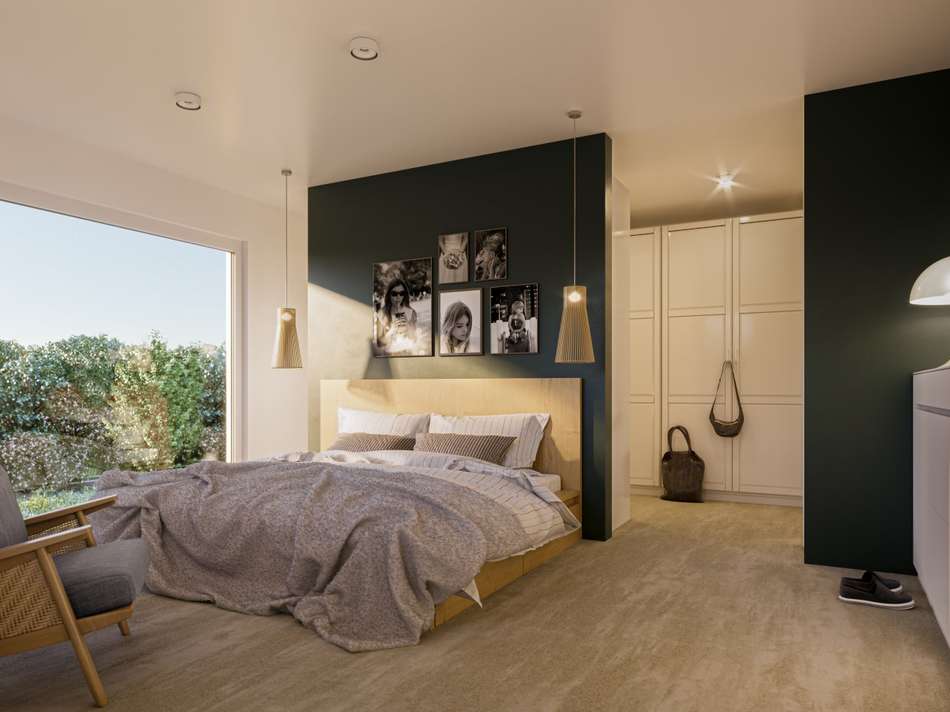 Schlafzimmer (Visualisierung)