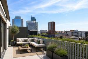 Über den Dächern Offenbachs//Penthouse der Extraklasse//große Süd-Dachterrasse