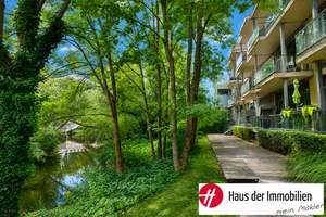 Einmalige 2-Zimmer-Wohnung mit Blick auf die Leine!