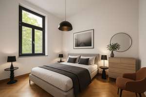 Charmante Wohnung mit Terrasse, Sondernutzungsrecht am Garten zwei Bädern und Stellplatz im belie... – Die vollständige Adresse der Immobilie erhältst du vom Anbieter., 1099 Radeberger Vorstadt, Dresden – Vorschaubild 2