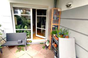 WOHNEN FÜR SINGLES UND PENDLER-1ZI. MIT TERRASE IN MODERNER, GEPFLEGTER ANLAGE: 32qm 540 Euro+TG+NK – Havelstr. 22, 64295 Darmstadt-West, Darmstadt – Vorschaubild 4