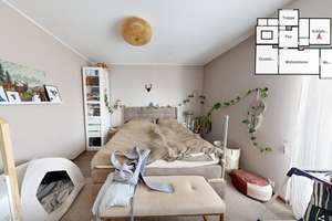 Traumhafte Lage und Ausblick! Altbauwohnung mit 3-Zimmerwohnung mit großem Balkon und Wintergarten – Die vollständige Adresse der Immobilie erhältst du vom Anbieter., 75173 Südweststadt, Pforzheim – Vorschaubild 7