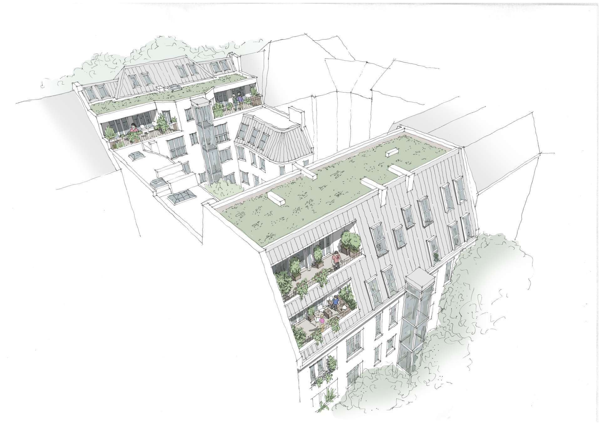 DG-Rohling mit Baugenehmigung für große 5-8 Zimmer-Wohnung mit Spreeblick in Toplage von Moabit, Berlin – Bild 4