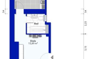 Designwohnung im
denkmalgeschützten Haus
Rheinpark – 40474 Golzheim, Düsseldorf – Vorschaubild 11
