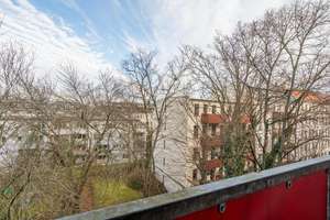 Mitten im Szeneviertel: Voll-Möblierte 3-Zimmer-Wohnung mit Balkon in der Südvorstadt