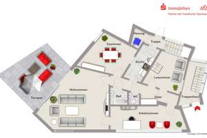 Frankfurt-Dornbusch: Freistehendes & individuelles Zweifamilienhaus! – 60433 Dornbusch, Frankfurt am Main – Vorschaubild 19