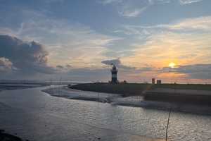 Barrierefreies Haus am Meer zu vermieten, möbliert! 2 Bäder, EBK, Kamin, kleiner Garten – Cuxhaven (Kreis) – Vorschaubild 18
