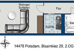 Schön hier zu wohnen. – Bisamkiez 29, 14478 Schlaatz, Potsdam – Vorschaubild 2