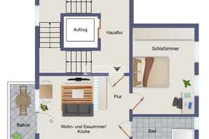 Barrierefreier Neubau mit extra Komfort: Hell, modern & rollstuhlgerecht mit sonnigem West-Balkon – Die vollständige Adresse der Immobilie erhältst du vom Anbieter., 44137 City, Dortmund – Vorschaubild 13