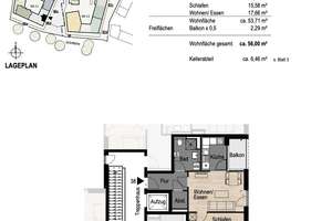 Neubau Erstbezug: 2-Zimmer-Wohnung mit Balkon – Die vollständige Adresse der Immobilie erhältst du vom Anbieter., 81673 Josephsburg, München – Vorschaubild 13