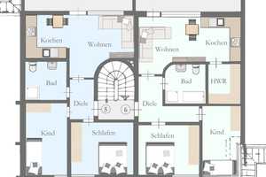 Attraktives und komplett vermietetes Mehrfamilienhaus mit sechs Wohneinheiten in OL-Bümmerstede – Oldenburg (Oldenburg) – Vorschaubild 8