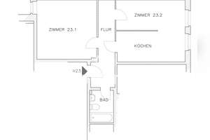 Tauschwohnung: Dachgeschosswohnung mitten in St. Georg – Die vollständige Adresse der Immobilie erhältst du vom Anbieter., 20099 St. Georg, Hamburg – Vorschaubild 8
