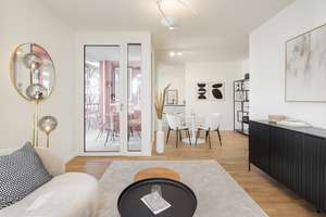 Neubau Erstbezug: 3-Zimmer-Wohnung mit Balkon