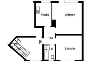 2-Zimmer Wohnung mit Balkon in Essen-Holsterhausen