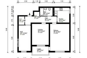 Ihr neues Zuhause in zentraler Lage! 3,5-Raum-Wohnung mit Loggia + Aufzug in Kettwig vor der Brücke – Die vollständige Adresse der Immobilie erhältst du vom Anbieter., 45219 Kettwig, Essen – Vorschaubild 16