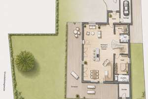 Repräsentative Luxusvilla mit mediterranem Flair, großzügigen Terrassen und idyllischem Garten – Die vollständige Adresse der Immobilie erhältst du vom Anbieter., 86199 Göggingen-Süd, Augsburg – Vorschaubild 36