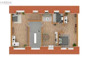 Ein- Zweifamilienhaus mit kleiner Halle/Werkstadt in Wiesbaden, seitlich der Waldstraße – Die vollständige Adresse der Immobilie erhältst du vom Anbieter., 65187 Biebrich, Wiesbaden – Vorschaubild 13