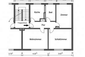 Vermietete 3-Zimmer-Wohnung – modernisiert, Fernwärme & Glasfaser – 38226 Lebenstedt, Salzgitter – Vorschaubild 16