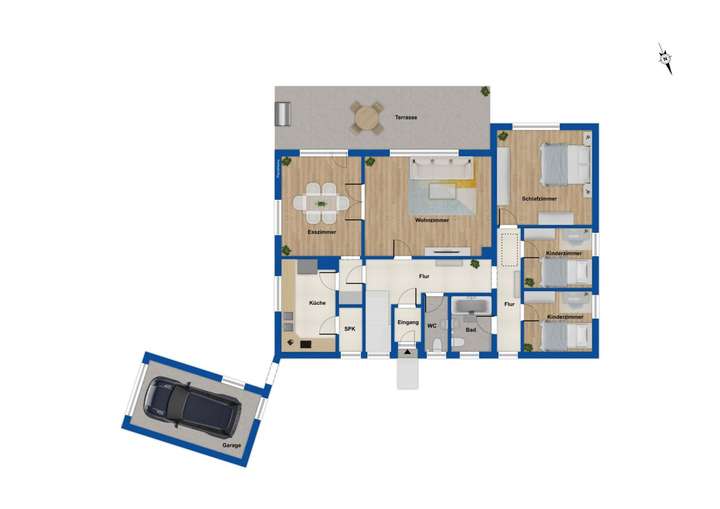 Grundriss Erdgeschoss