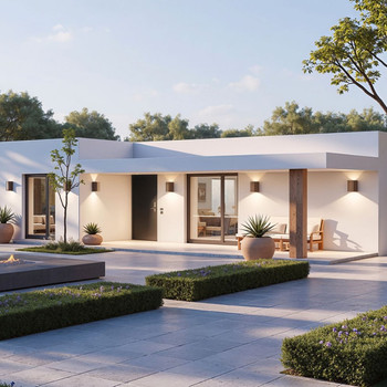 Nachhaltiges Einfamilienhaus mit 144 m² in Alcover (Tarragona), in Eigeninitiative errichtet.