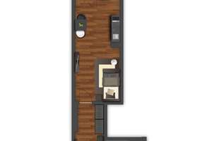 Möbliertes 1-Zimmer-Apartment mit Balkon! – Leopoldstraße 204, 80804 Neufreimann, München – Vorschaubild 7