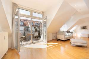 Schwabing – am Hohenzollernplatz: 4-Zimmer-Maisonettewhg. im DG mit Balkon zum Innenhof, Lift & TG. – Die vollständige Adresse der Immobilie erhältst du vom Anbieter., 80796 Neuschwabing, München – Vorschaubild 7