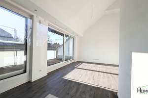 Moderne & edle Dachgeschosswohnung mit großem SÜD-Balkon (19m²) - 5 Gehminuten vom Feldmochinger See – Karlsfelder Str. 38 C, 80995 Feldmoching, München – Vorschaubild 2