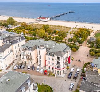 Stilvolles Meerblickappartement in 1. Reihe an der Strandpromenade von Ahlbeck