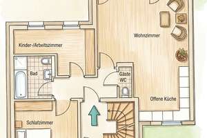 3 Zimmer Neubauwohnung im Erdgeschoss in Toplage von Gerresheim – 40625 Gerresheim, Düsseldorf – Vorschaubild 9