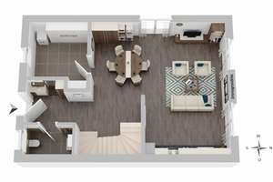 KfW-40 Doppelhaus-Stadtvilla – Energieeffizient, schlüsselfertig & zukunftssicher – Die vollständige Adresse der Immobilie erhältst du vom Anbieter., 49124 Georgsmarienhütte – Vorschaubild 3