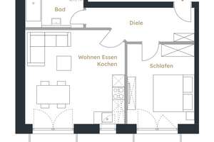 SCHWABINGER GERBERHÖFE: 2-Zimmer-Wohnung mit 2 Balkonen zwischen Luitpold- & Olympiapark – Sailerstr. 13, 80809 Am Luitpoldpark, München – Vorschaubild 8