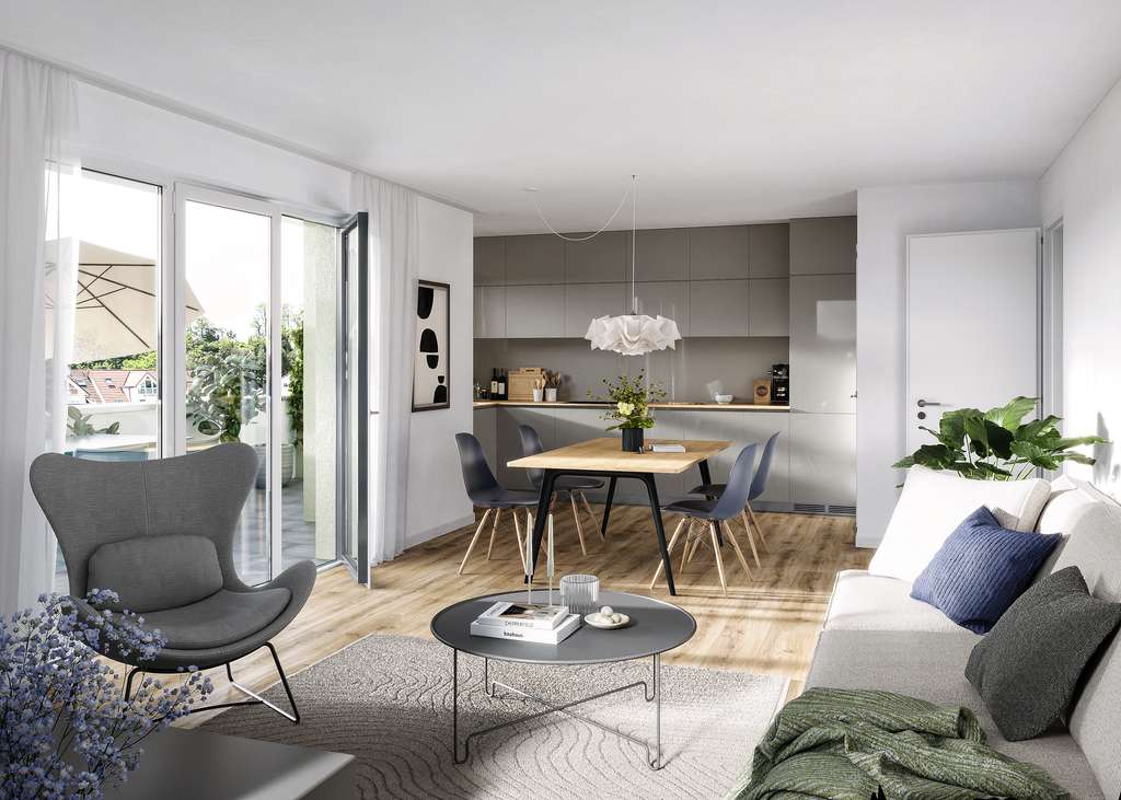 Immobilie in Heitersheim - DG-Whg Nr. 21 - Neubauprojekt in Traumlage I Malteserstadt Heitersheim - Bild 2