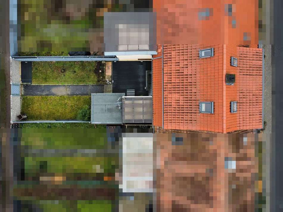 Drohnenaufnahme Grundstück