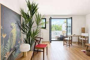 SCHWABINGER GERBERHÖFE: Großzügige 1-Zimmer-Wohnung mit Balkon und Blick auf den Olympiaturm – Sailerstr. 15, 80809 Am Luitpoldpark, München – Vorschaubild 2