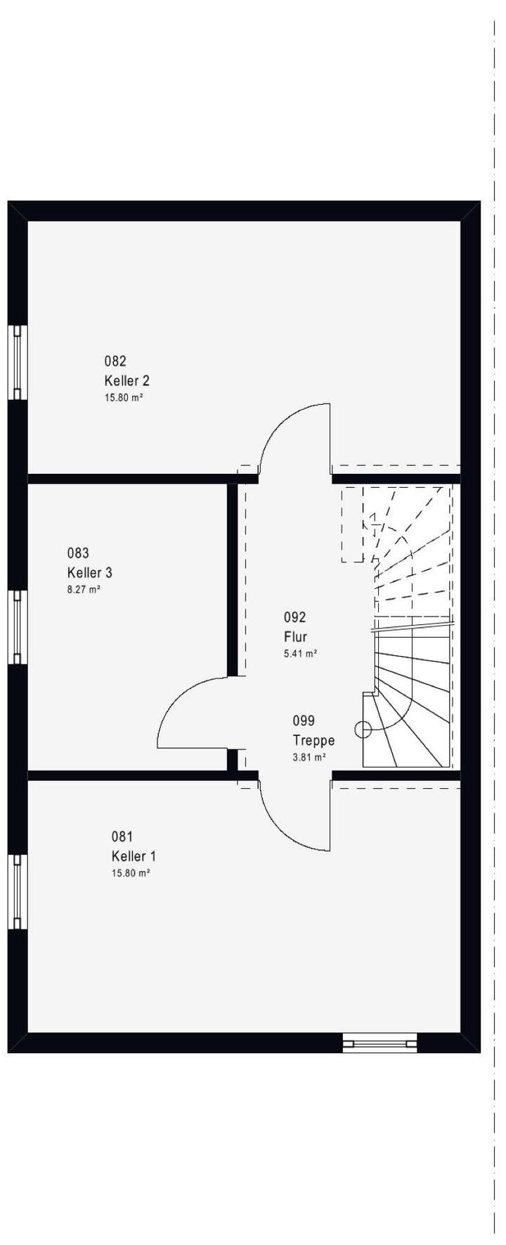 Optionales Kellergeschoß