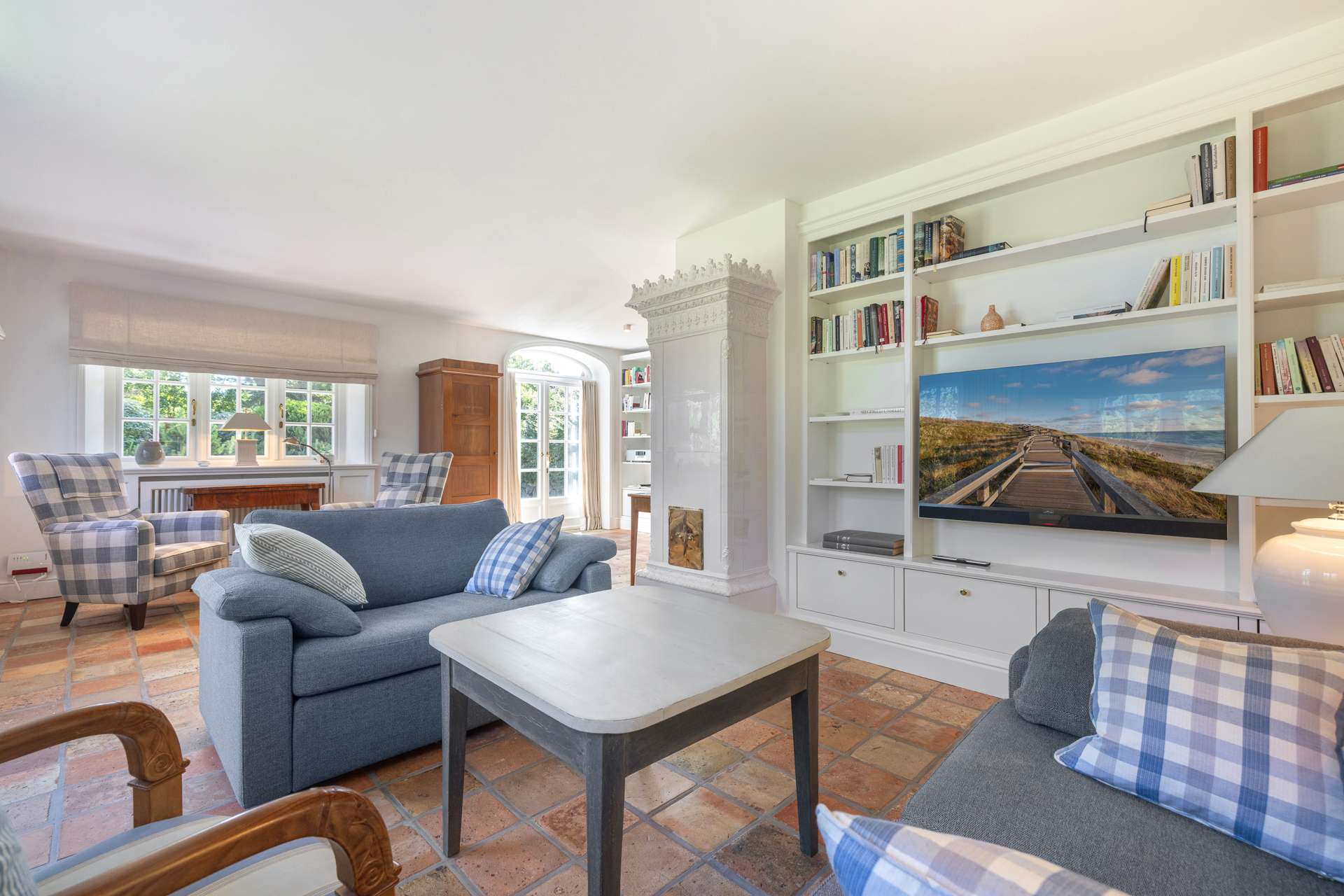 Immobilie in Kampen (Sylt) - Großzügige Doppelhaushälfte unter Reet mit Einzelhauscharakter in Kampen - Bild 19