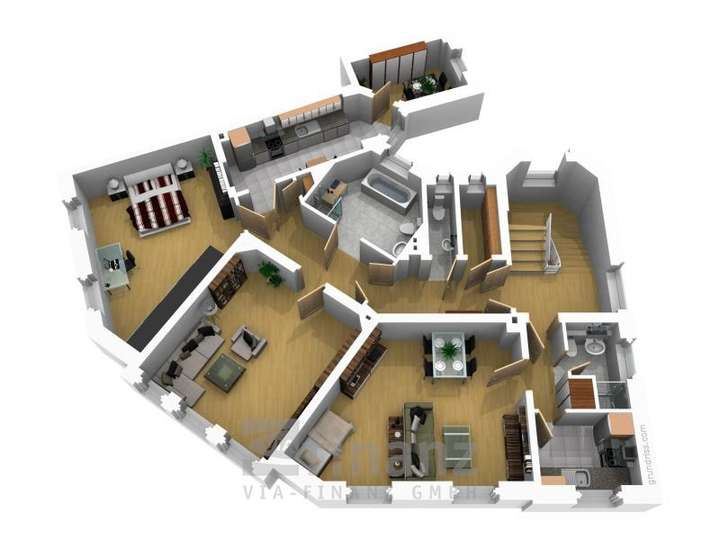 Grundriss 2 Obergeschoss